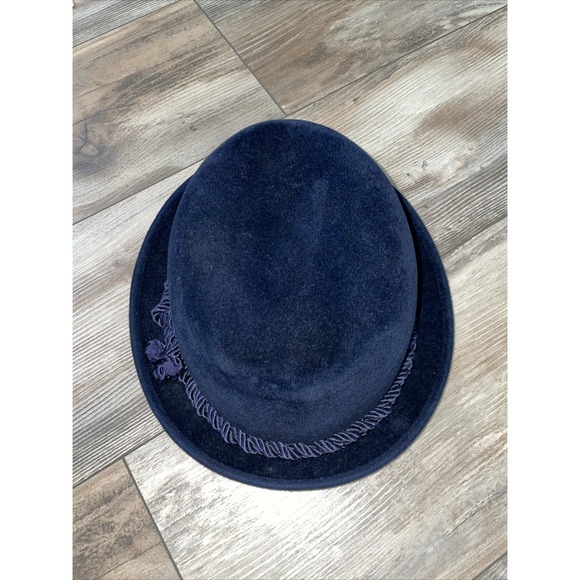 Vintage Eddie BauerResistol 7 1/8 inch Self‎ Conforming Hat Olympic Blue